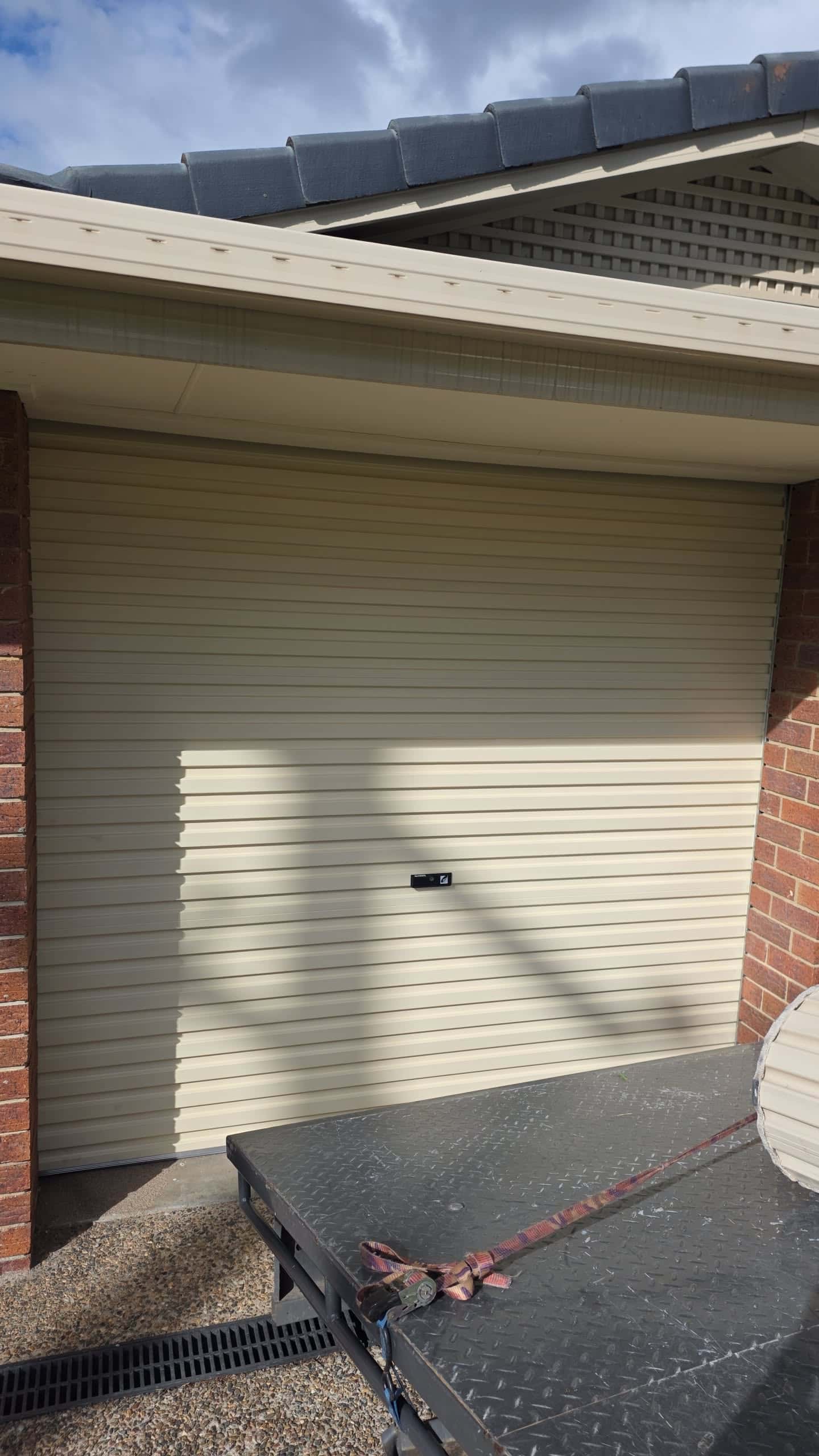 Deadlock Garage Doors out on a Sunshine Coast job