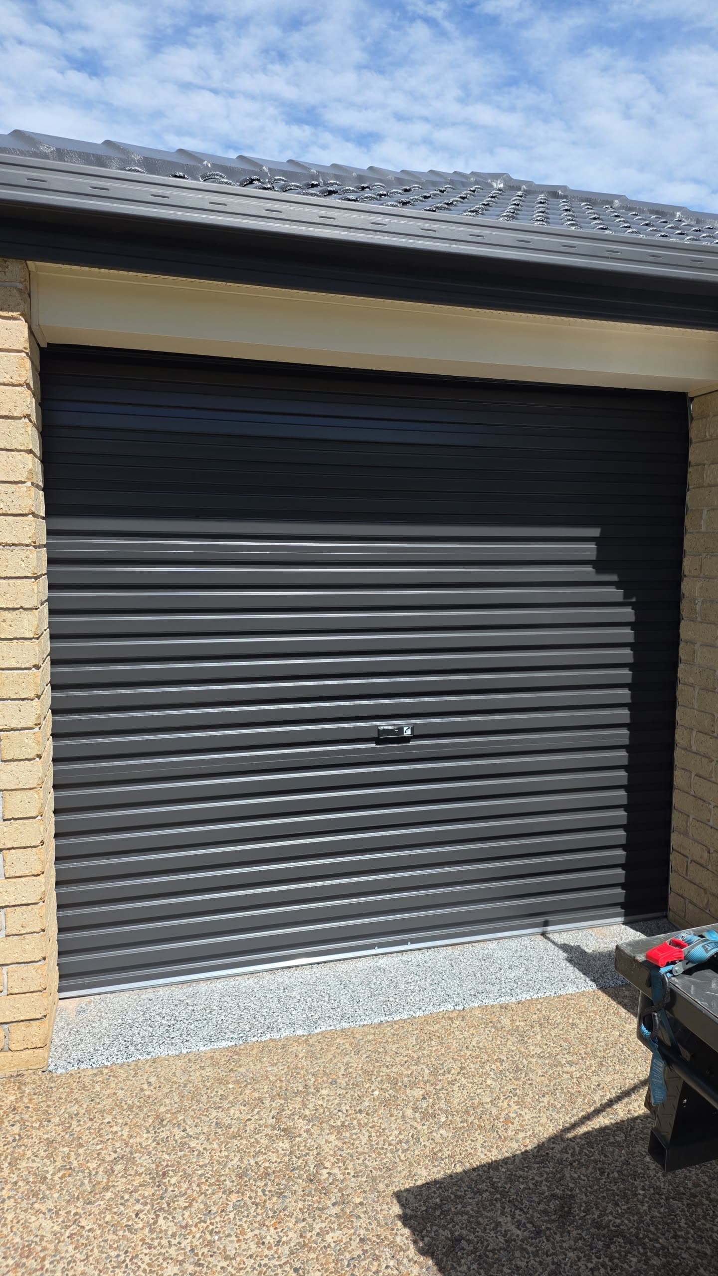 Deadlock Garage Doors service visit on the Sunshine Coast